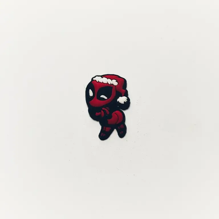 Imán – Deadpool Navideño