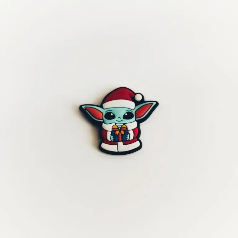 Imán – Star Wars Baby Yoda Navideño