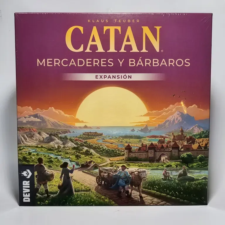 Catan Expansión Mercaderes y Bárbaros