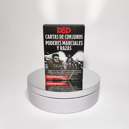 Cartas de Conjuros Poderes Marciales y Razas