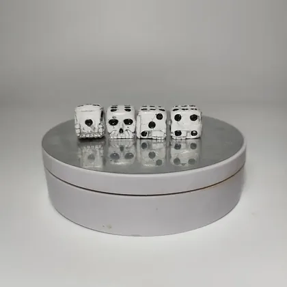 Dados – Calavera D6 (Set de 4)
